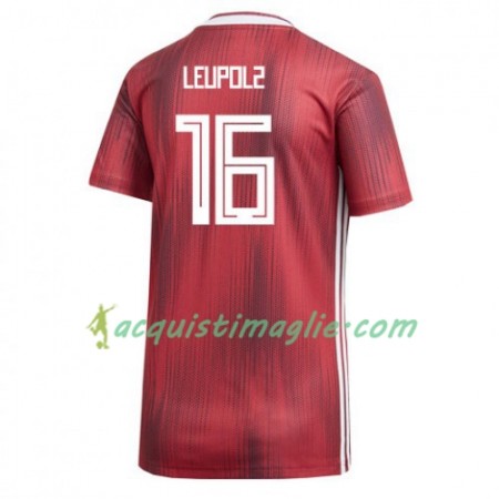 Divisa di Calcio Germania Melanie Leupolz 16 Trasferta Mondiali calcio femminile 2019